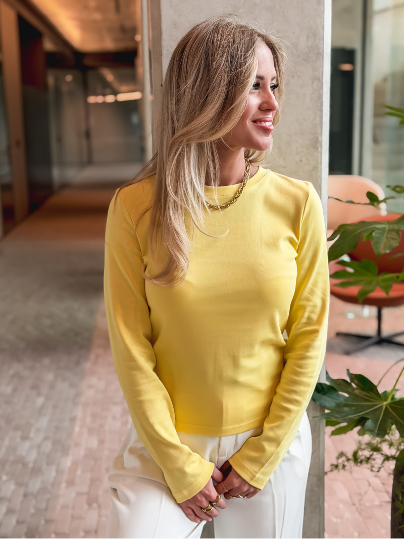 Blouse Celenya - Jaune