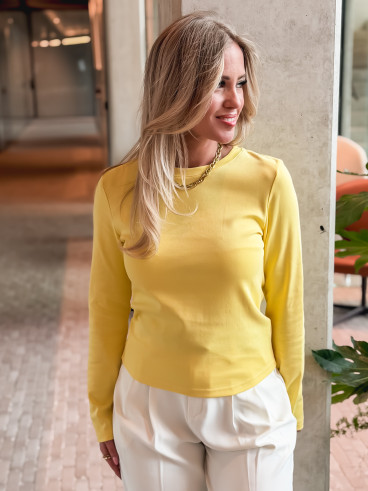Blouse Celenya - Jaune