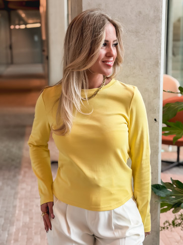 Blouse Celenya - Jaune