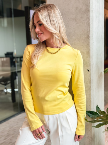Blouse Celenya - Jaune