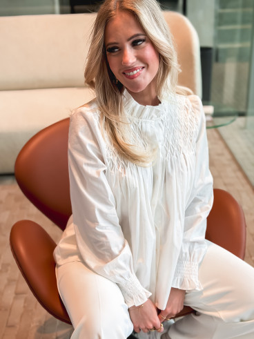 Chemisier Layane - Blanc
