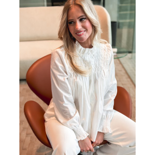 Chemisier Layane - Blanc