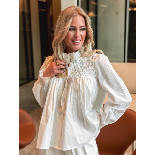 Chemisier Layane - Blanc