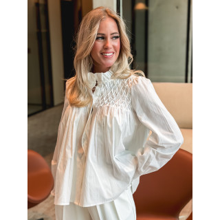 Chemisier Layane - Blanc
