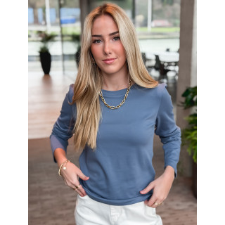 Blouse Celenya - Bleuet