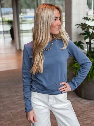 Blouse Celenya - Bleuet