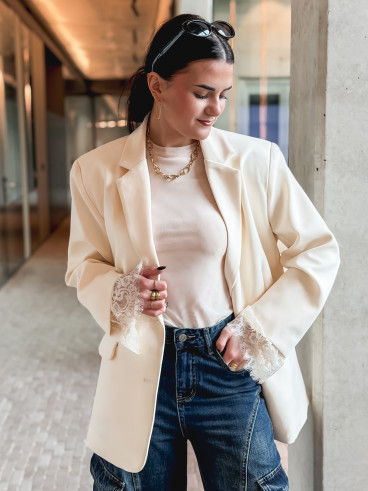 Blazer Angie - Crème