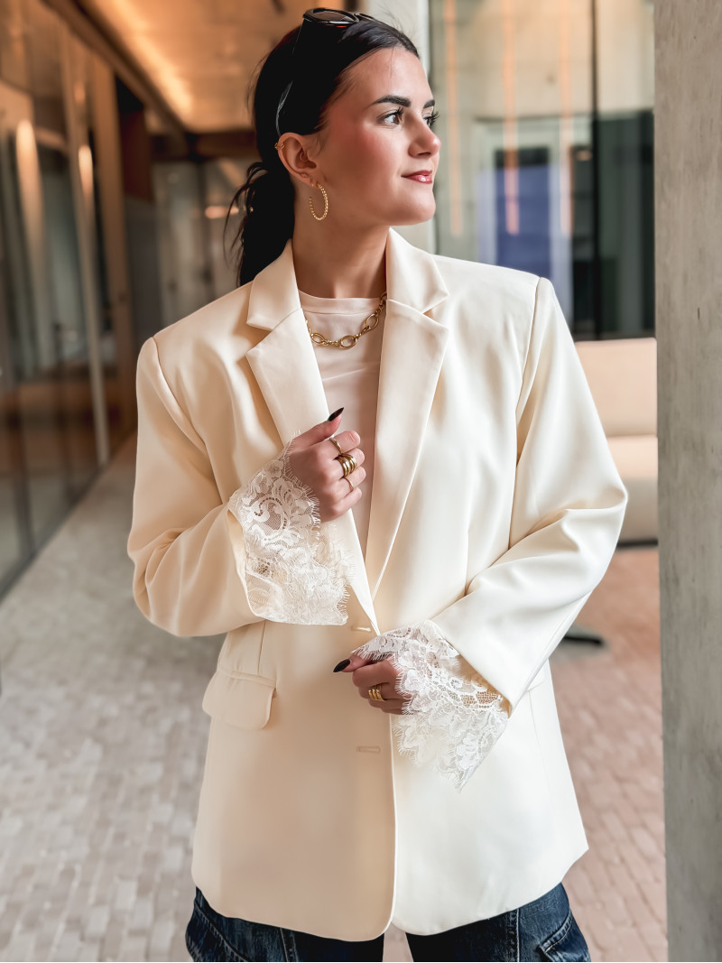 Blazer Angie - Crème