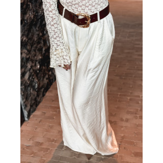 Pantalon Aliya - Ecru