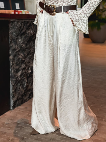 Pantalon Aliya - Ecru
