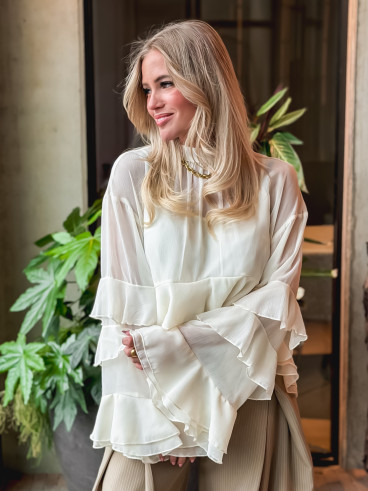 Blouse Hanae - Beige