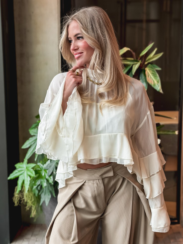 Blouse Hanae - Beige