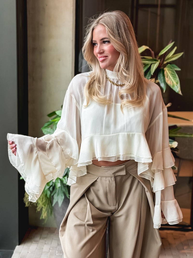 Blouse Hanae - Beige