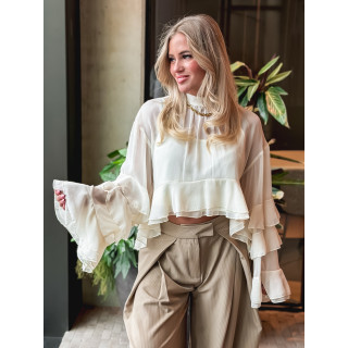 Blouse Hanae - Beige