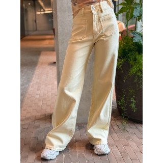 Jeans Anna - Jaune beurre