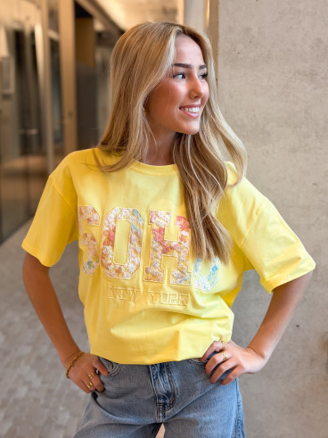 T-shirt Naya - Jaune