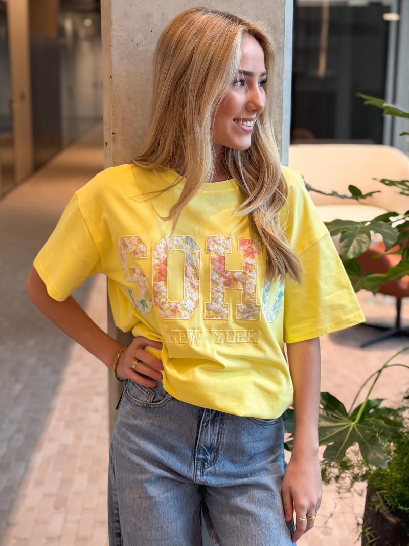 T-shirt Naya - Jaune