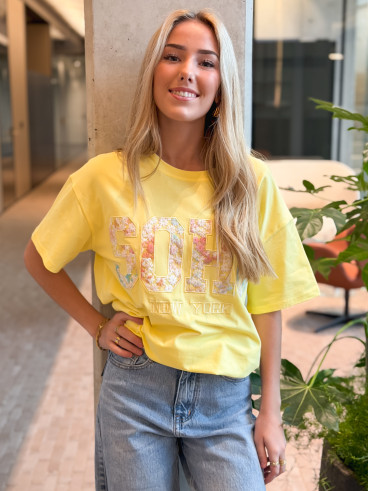 T-shirt Naya - Jaune