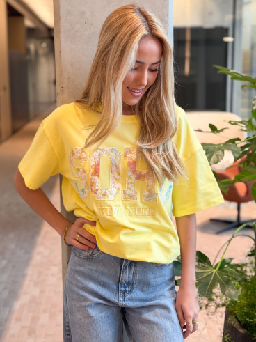 T-shirt Naya - Jaune