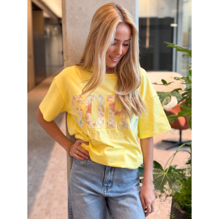 T-shirt Naya - Jaune