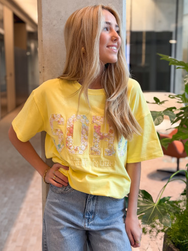 T-shirt Naya - Jaune