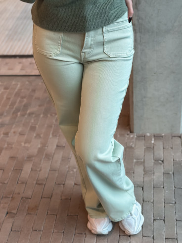 Jeans Anna - Vert d'eau