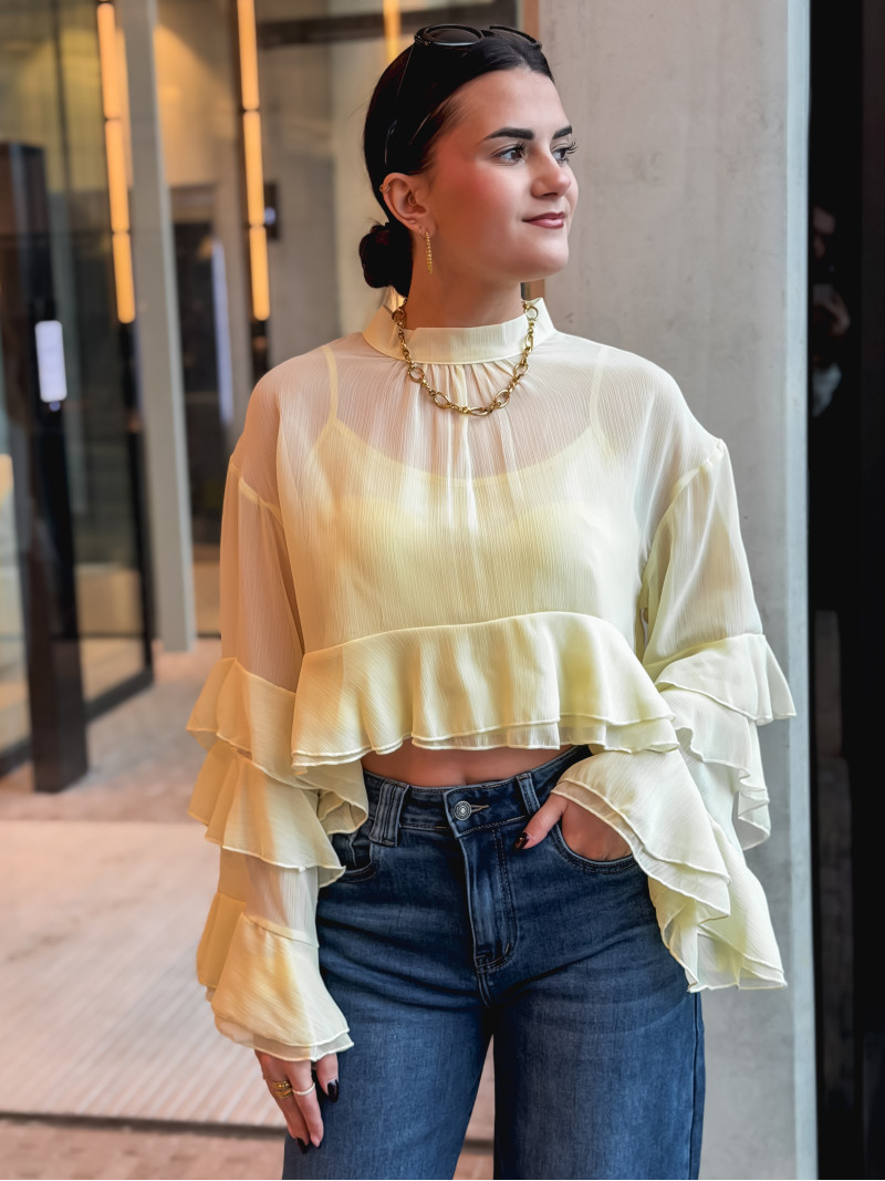 Blouse Hanae - Jaune Blouse Hanae - Jaune