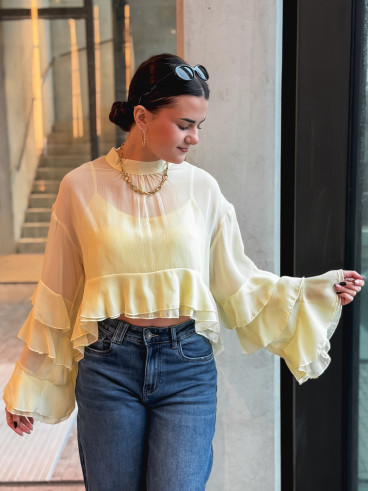 Blouse Hanae - Jaune Blouse Hanae - Jaune