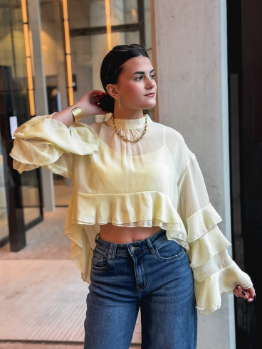 Blouse Hanae - Jaune Blouse Hanae - Jaune