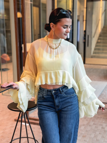 Blouse Hanae - Jaune Blouse Hanae - Jaune