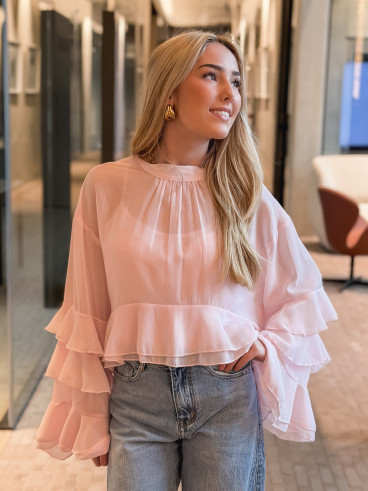 Blouse Hanae - Rose