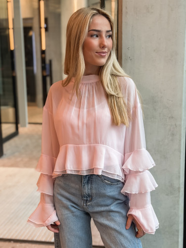 Blouse Hanae - Rose