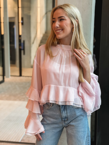 Blouse Hanae - Rose