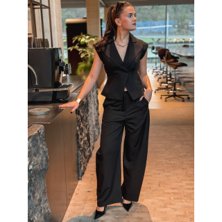Blazer sans manches Adriana - Noir