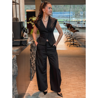 Blazer sans manches Adriana - Noir