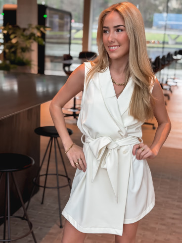 Combi short Adèla - Ecru