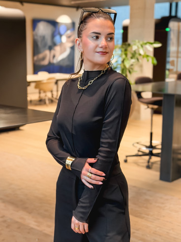 Blouse Solyara - Noir