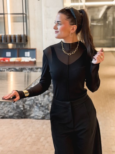 Blouse Solyara - Noir