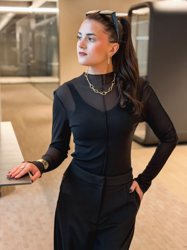 Blouse Solyara - Noir