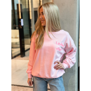 Pull " La dolce vita" - Rose