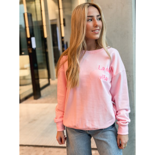 Pull " La dolce vita" - Rose