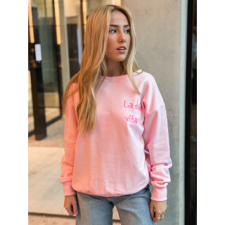 Pull " La dolce vita" - Rose
