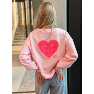 Pull " La dolce vita" - Rose
