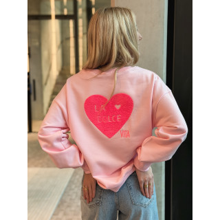 Pull " La dolce vita" - Rose
