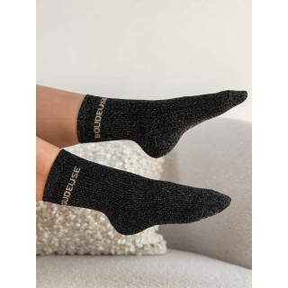Chaussettes "Boudeuse" - Noir