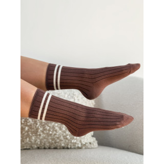 Chaussettes France - Chocolat