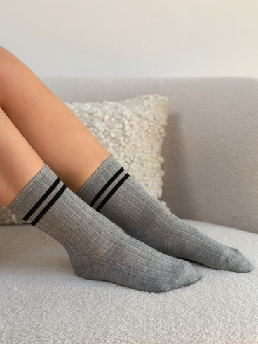 Chaussettes France - Gris Chaussettes France - Gris