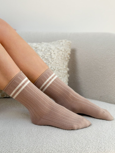 Chaussettes France - Beige Chaussettes France - Beige