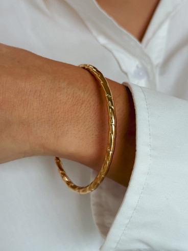 Bracelet Hortensia - Doré