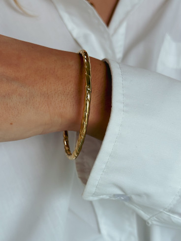 Bracelet Hortensia - Doré